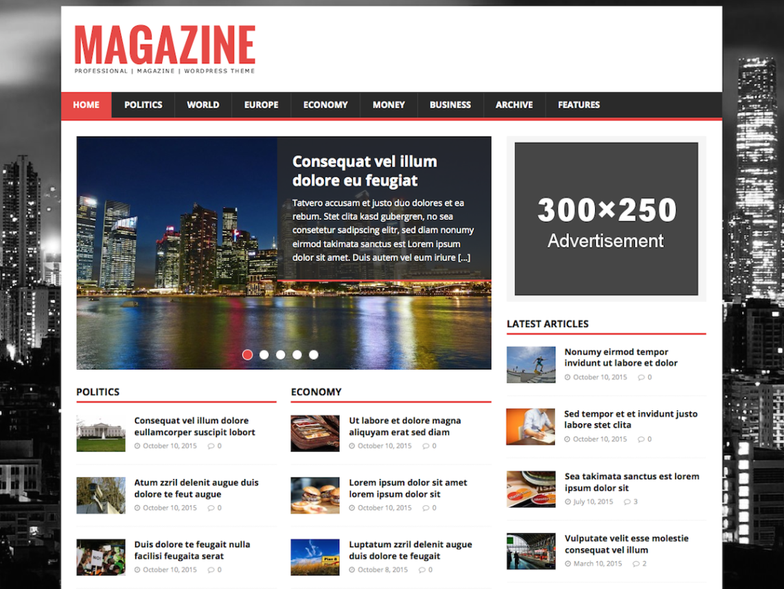 MH Magazine Lite WordPress theme review