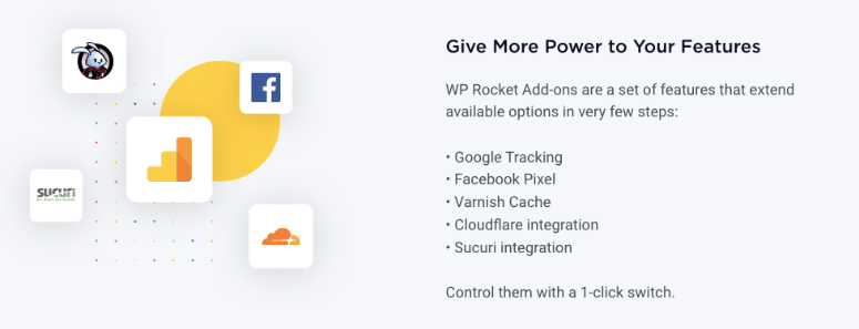 WP Rocket integrations addons