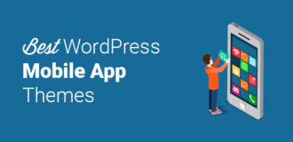 best wordpress mobile app themes