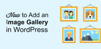 image galleries in wordpress