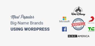 Most Popular Brands Using WordPress