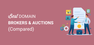 best domain and auction brokers