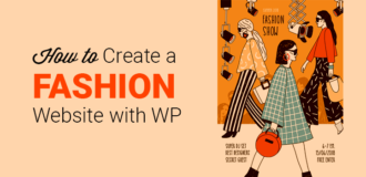 how to create a fashion website with wordpress