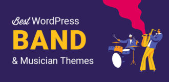 best wordpress band and musician themes