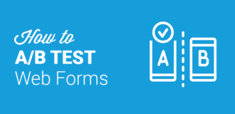 How to A/B test web forms to boost conversions