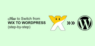 switch from wix to wp