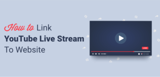 How to link YouTube Live Stream