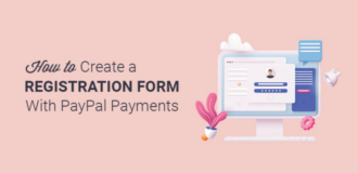 how to create a registration form