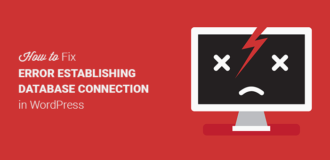 How to fix error establishing database connection in WordPress