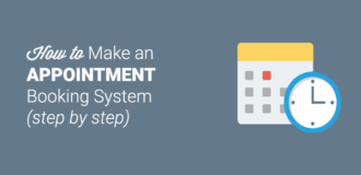 how to make appointment booking system