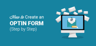 how to create an optin form