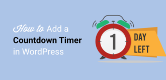 how to add a countdown timer in wordpress