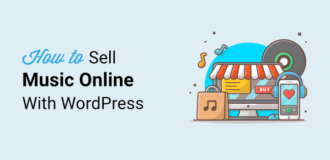 sell music online in wordpress