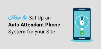 How to set up an auto attendant phone system