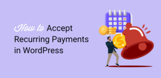 how to accept recurring payments in wordpress
