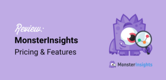 review monsterinsights pricing and features