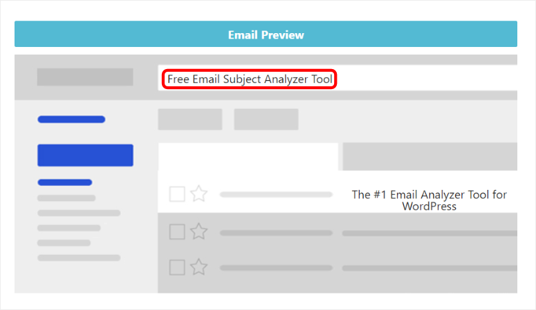 email check header preview