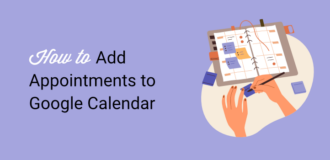 how to add appointments to google calendar from wpforms