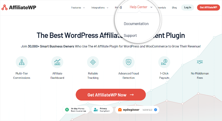 affiliatewp help center