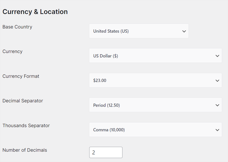 charitable currency customization