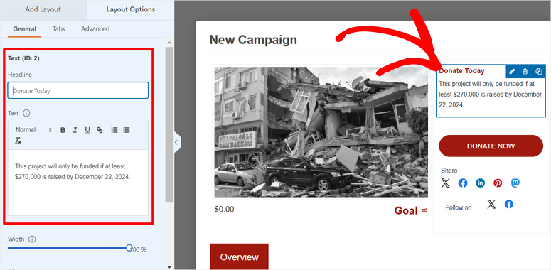 Charity adjustment adjustment