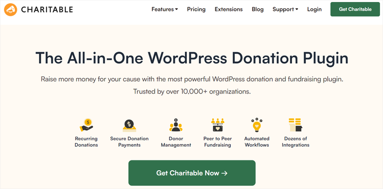 charitable homepage