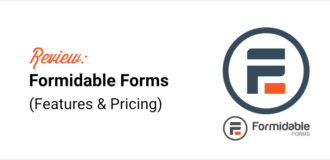 formidable forms review pricing and features