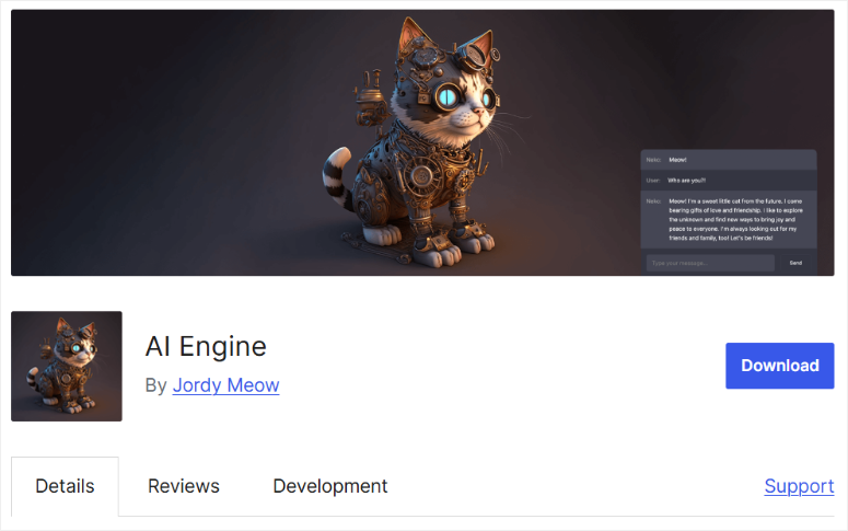 ai engine homepage