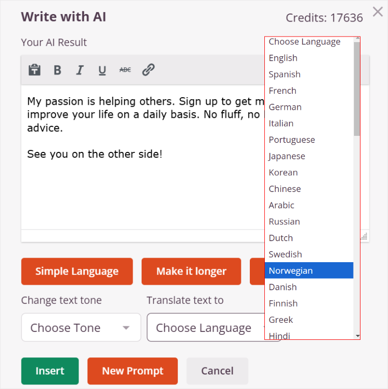 seedprod ai change language