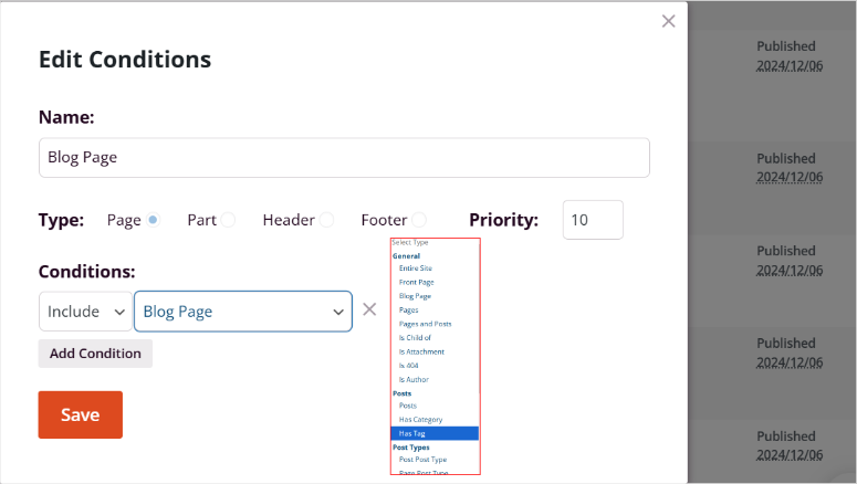 seedprod edit conditions